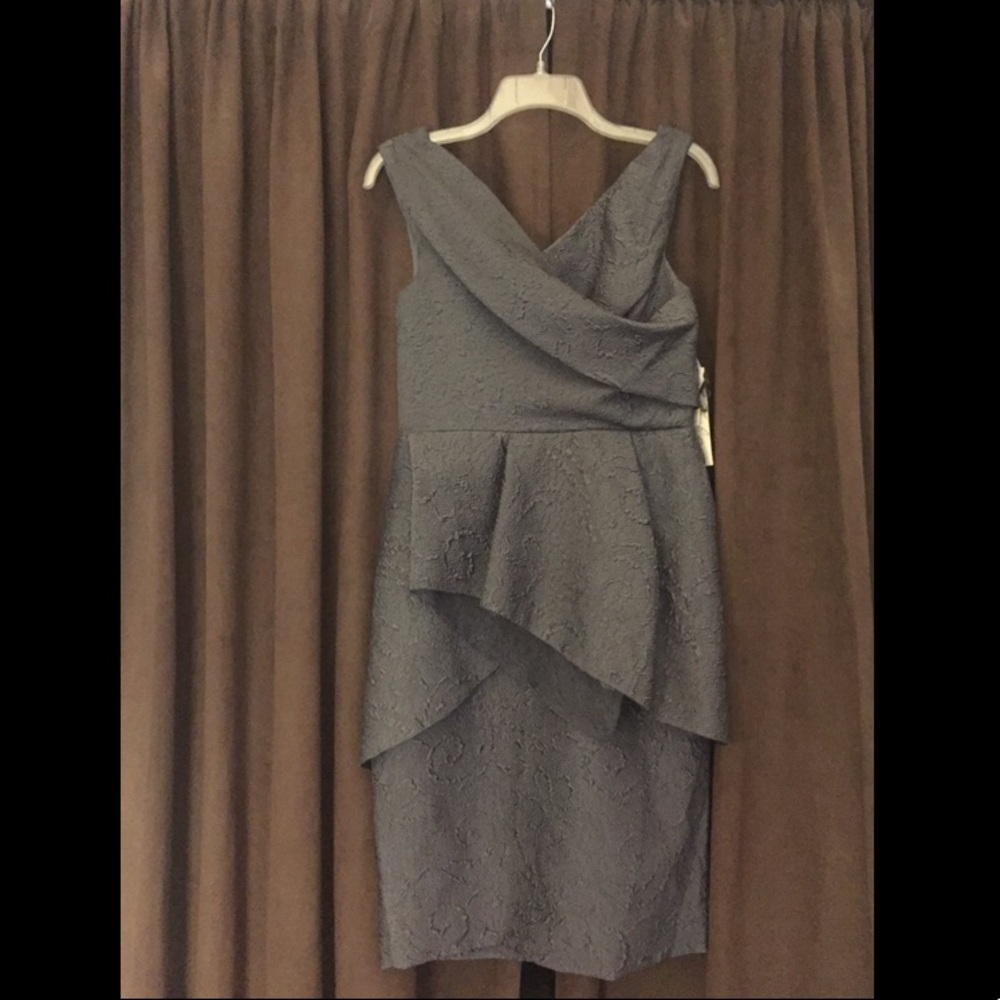 Lela Rose Formal Gray Dress